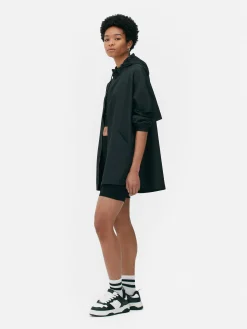 Parka Impermeável Capuz Leve