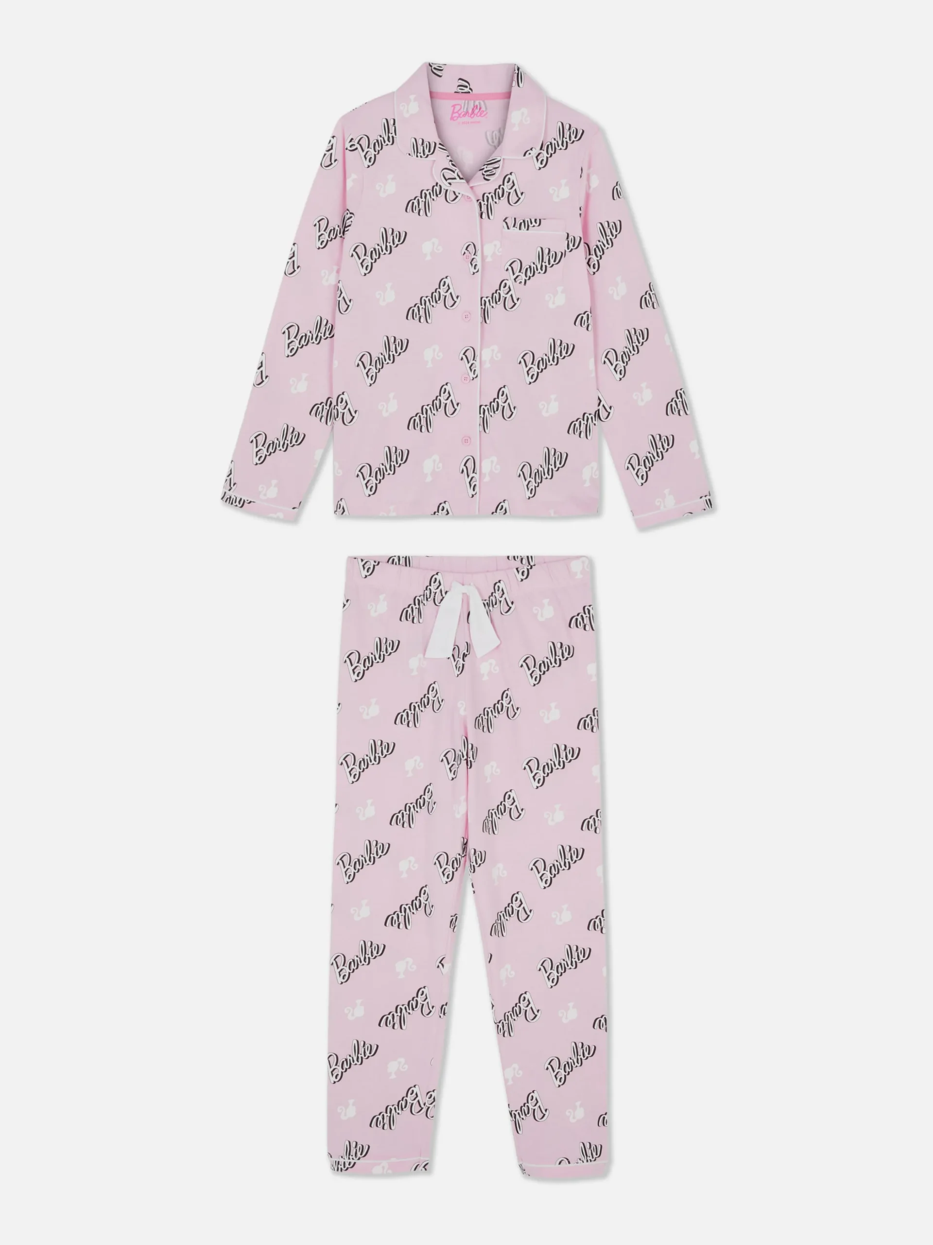 Pijama Camisa Manga Comprida Barbie