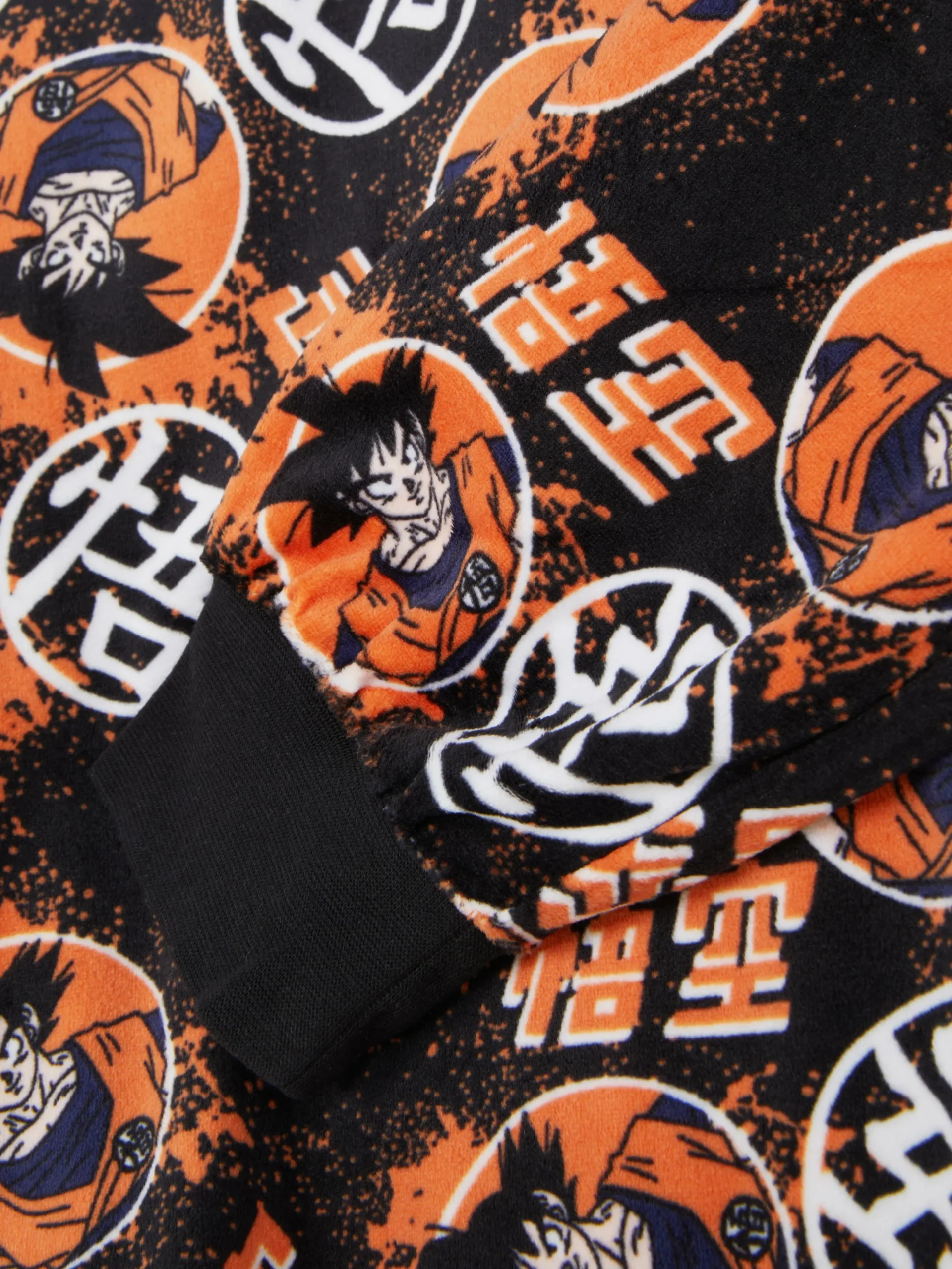 Pijama Malha Polar Dragon Ball Z