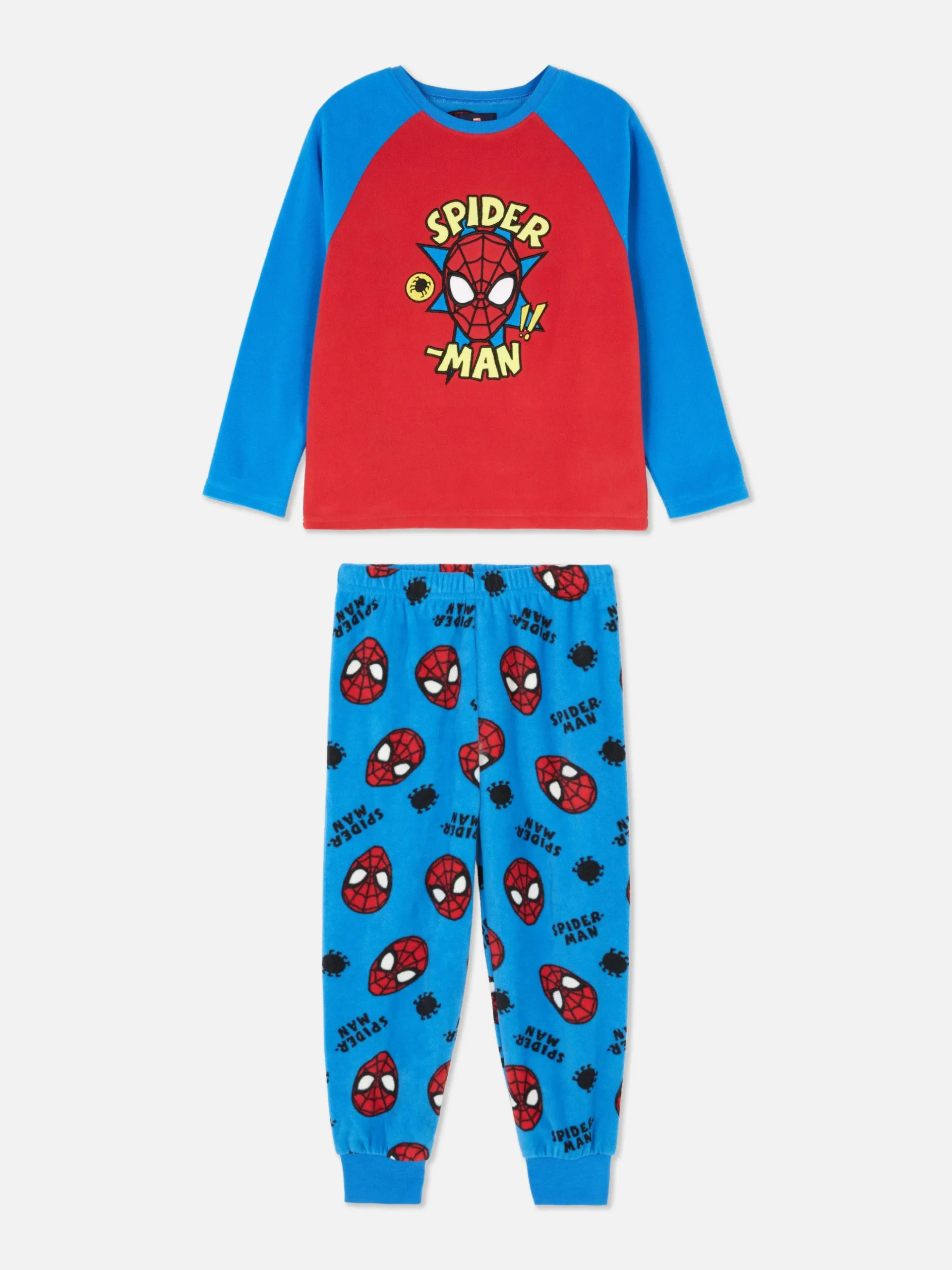 Pijama Malha Polar Marvel Homem-Aranha