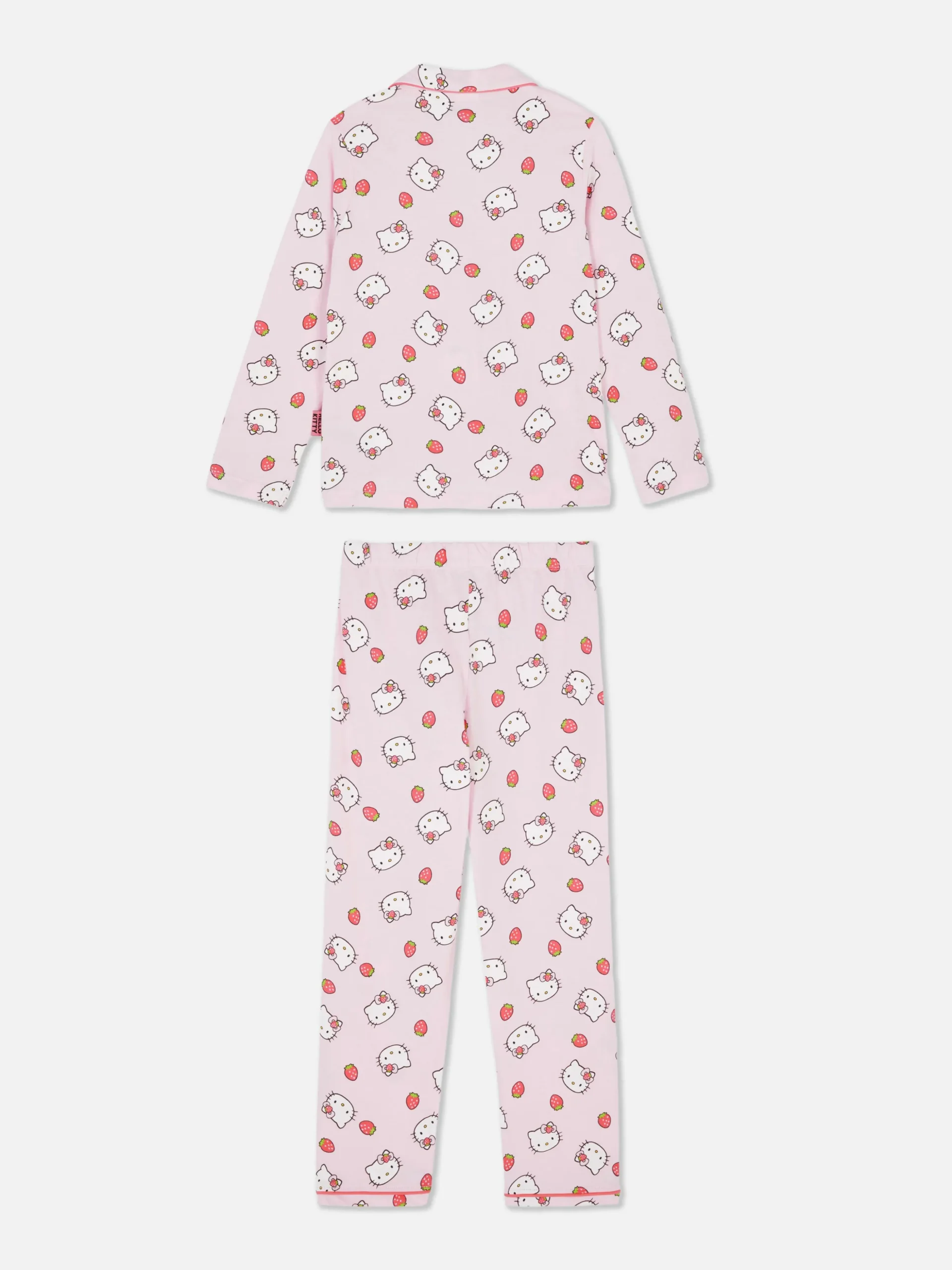 Pijama Manga Comprida Hello Kitty