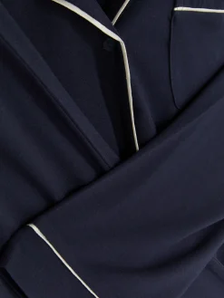 Pijama Manga Comprida Malha Corte Boyfriend