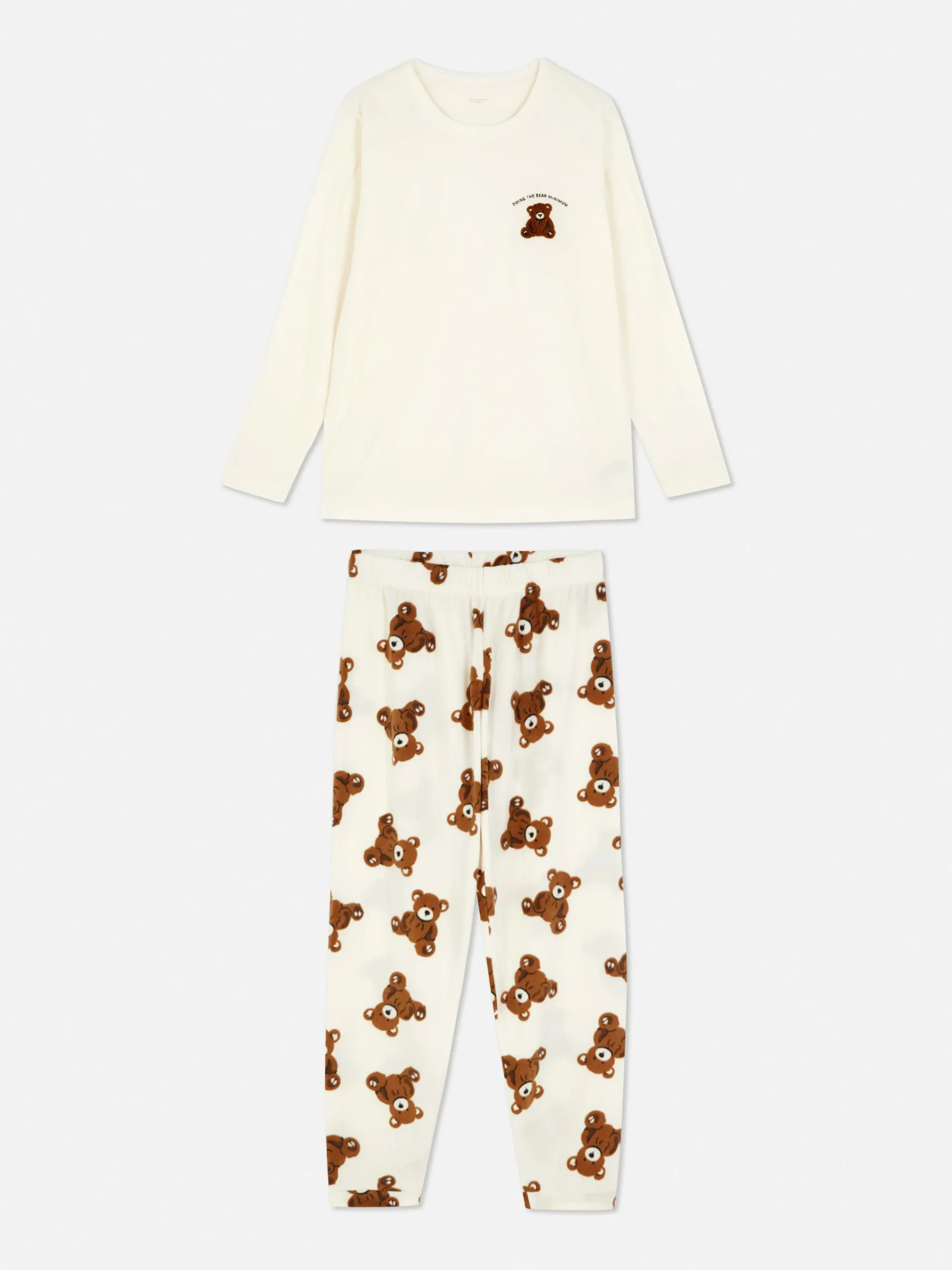 Pijama Manga Comprida Micropolar