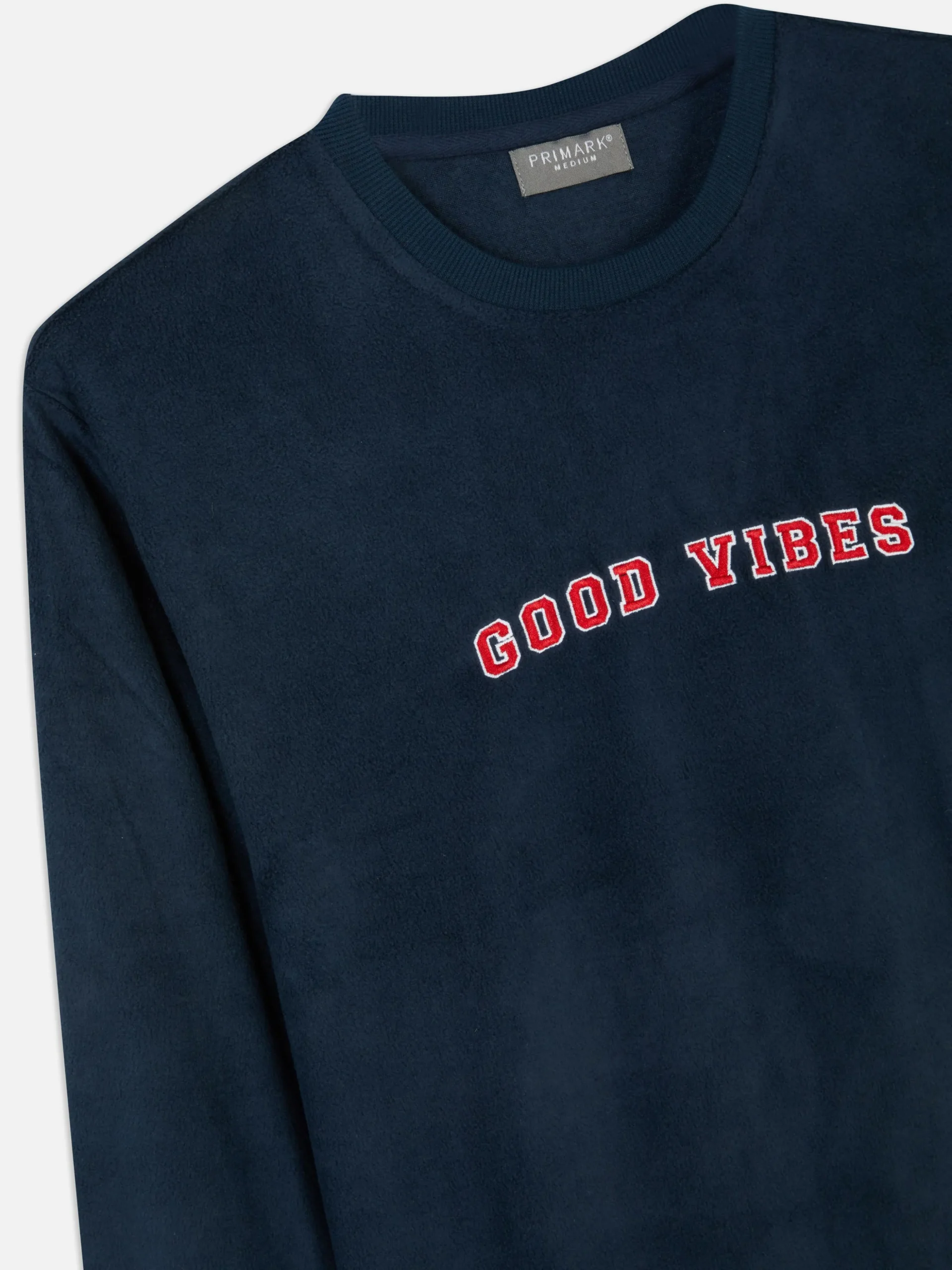 Pijama Manga Comprida Slogan