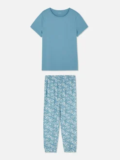 Pijama Manga Curta Padrão