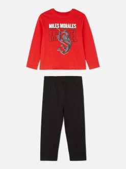 Pijama Marvel Homem-Aranha Miles Morales