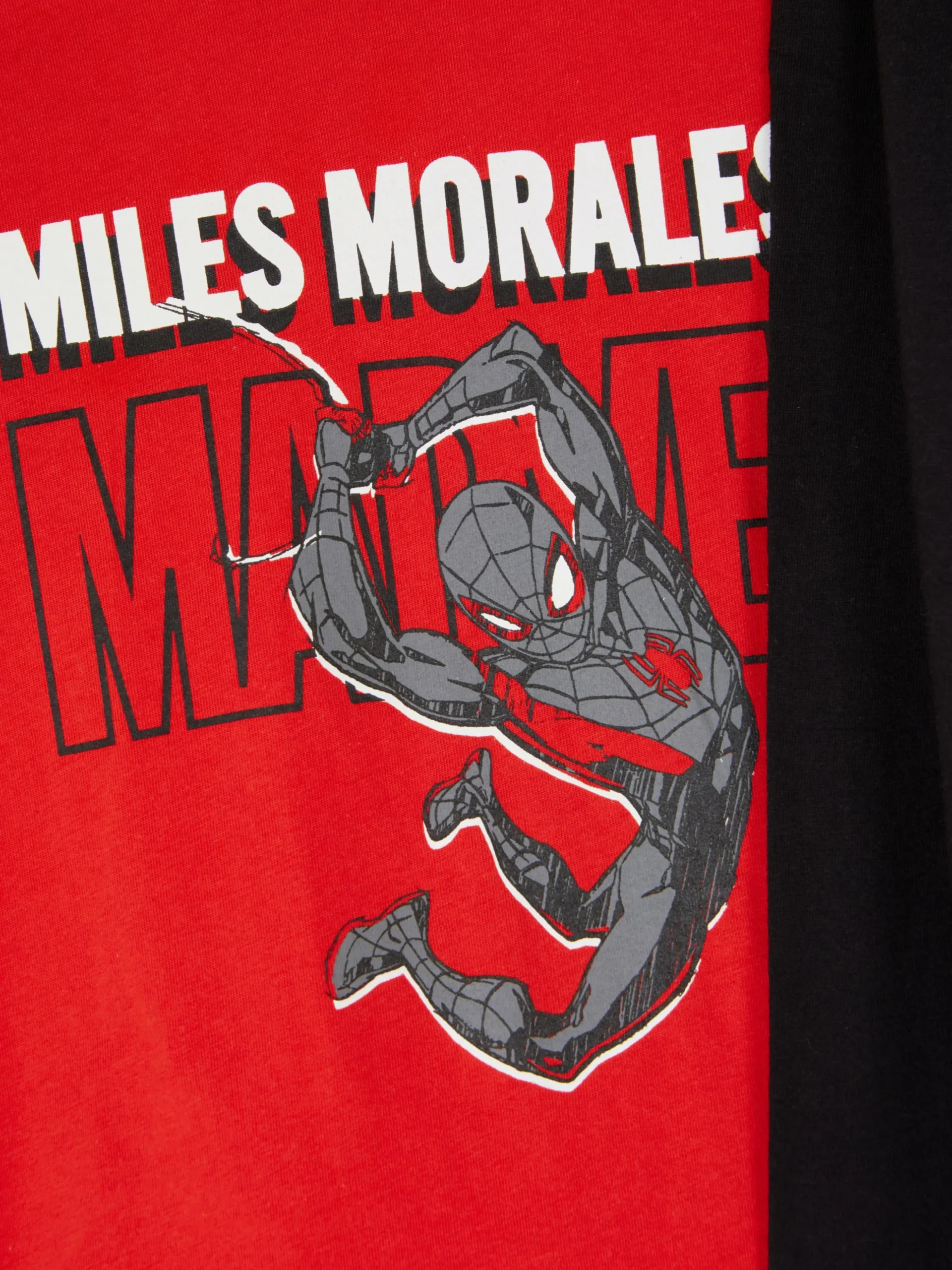 Pijama Marvel Homem-Aranha Miles Morales