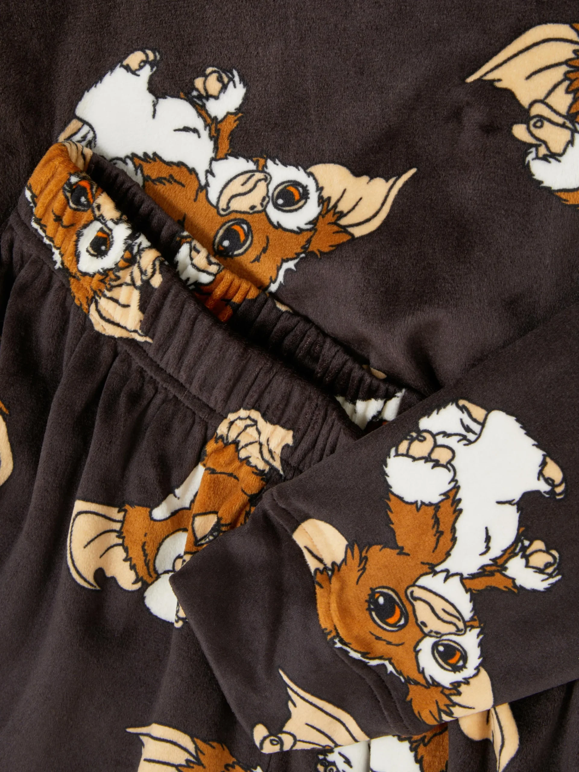Pijama Polar Manga Comprida Warner Bros Gremlins Gizmo