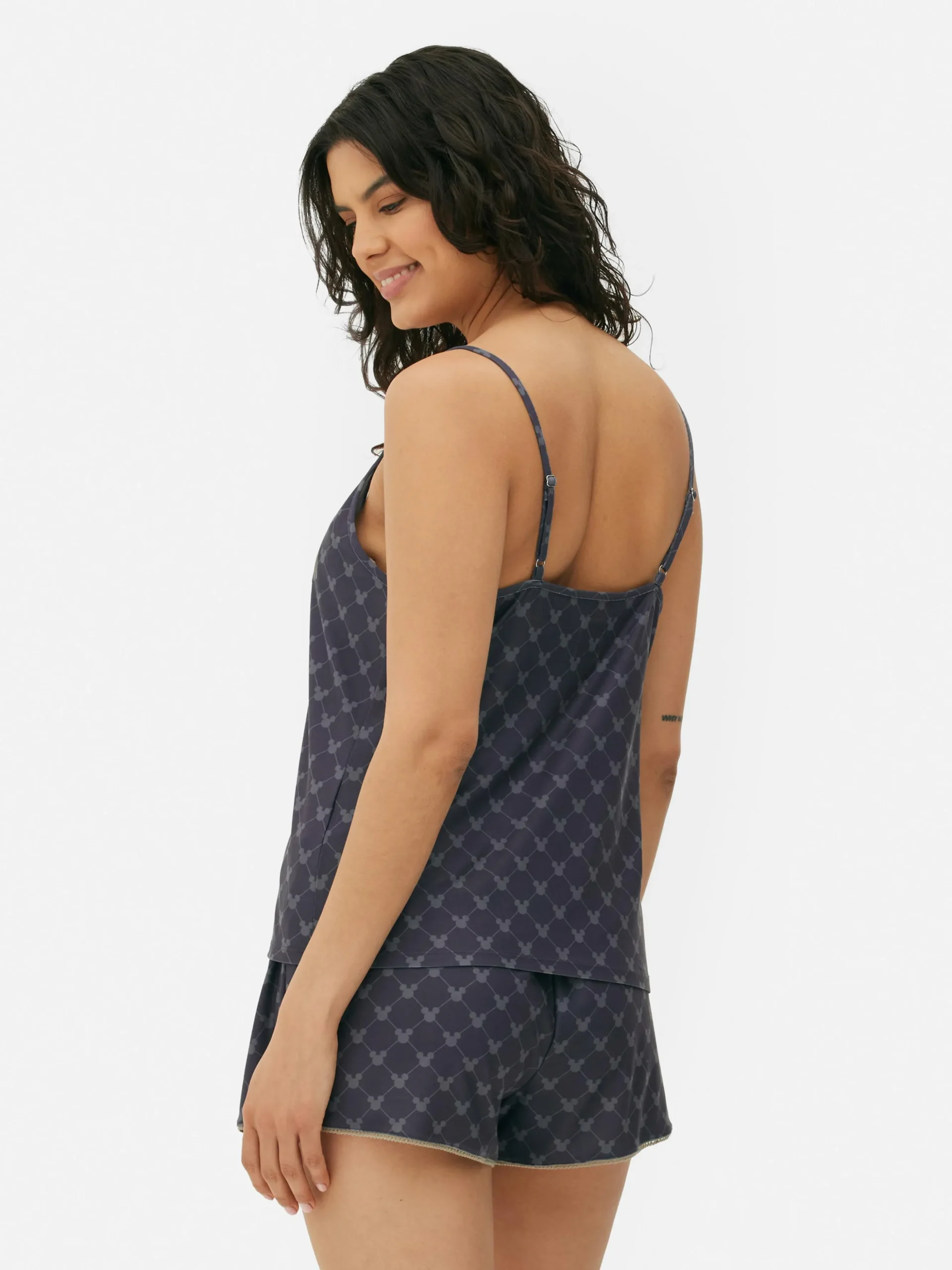 Pijama Top Alças Disney Mickey Mouse