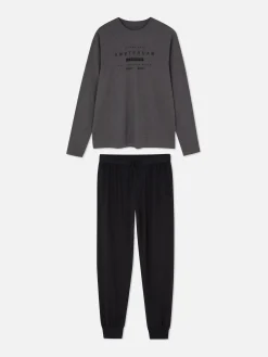 Pijama T-shirt/calças Places Of The World