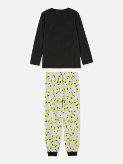 Pijama T-shirt/calças Pokémon Pikachu