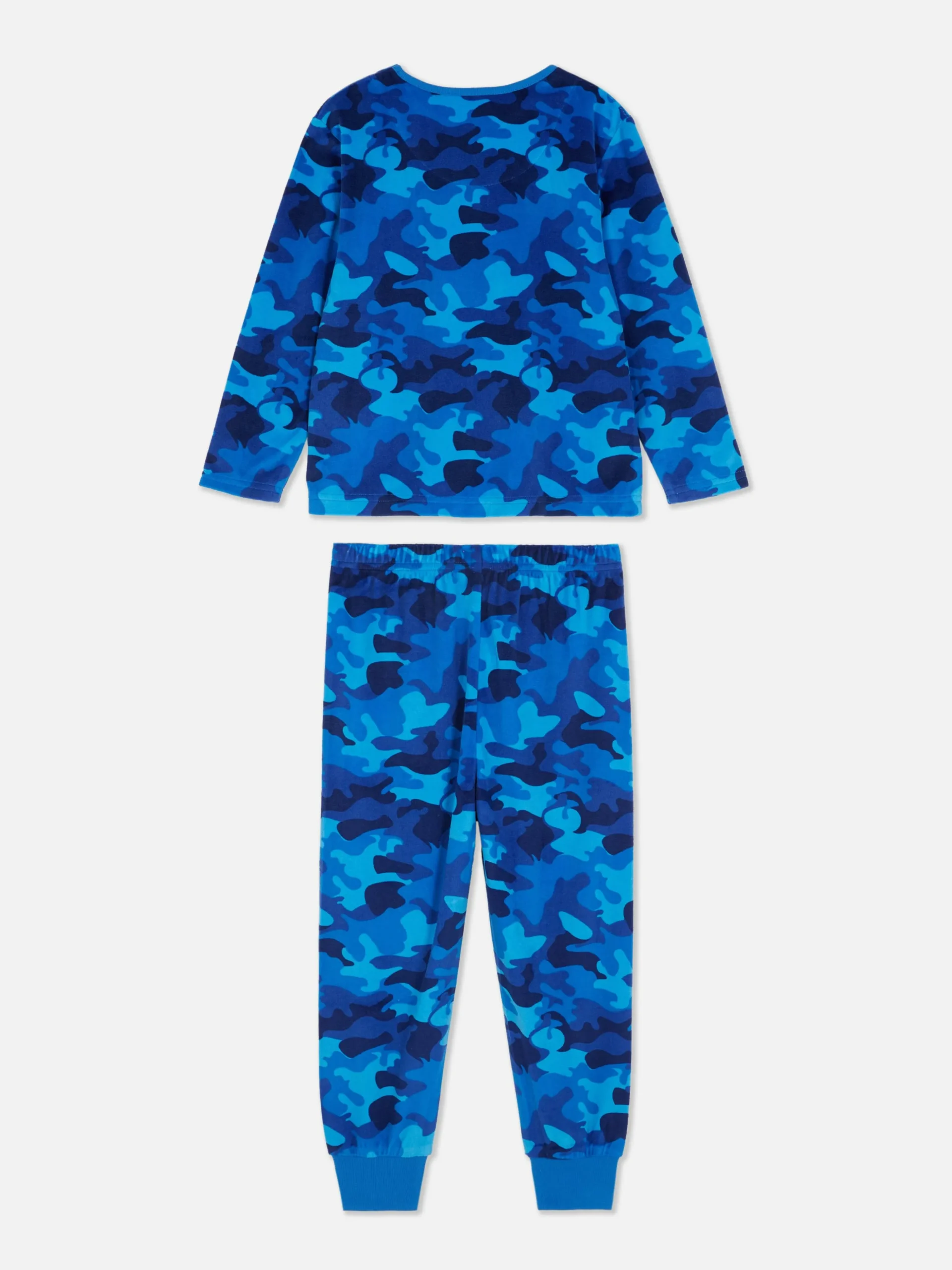 Pijama Veludo Padrão Camuflado
