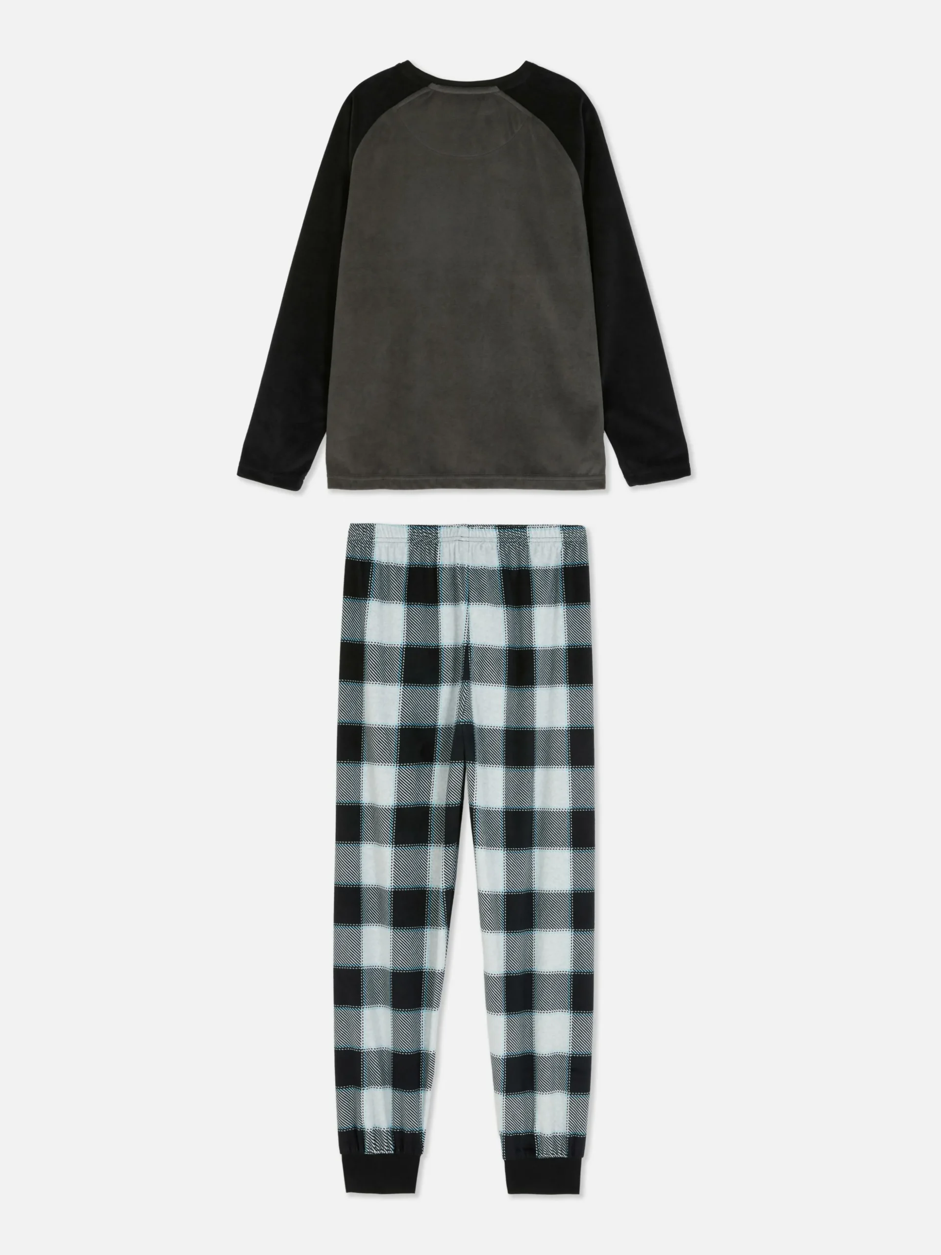 Pijama Veludo Xadrez