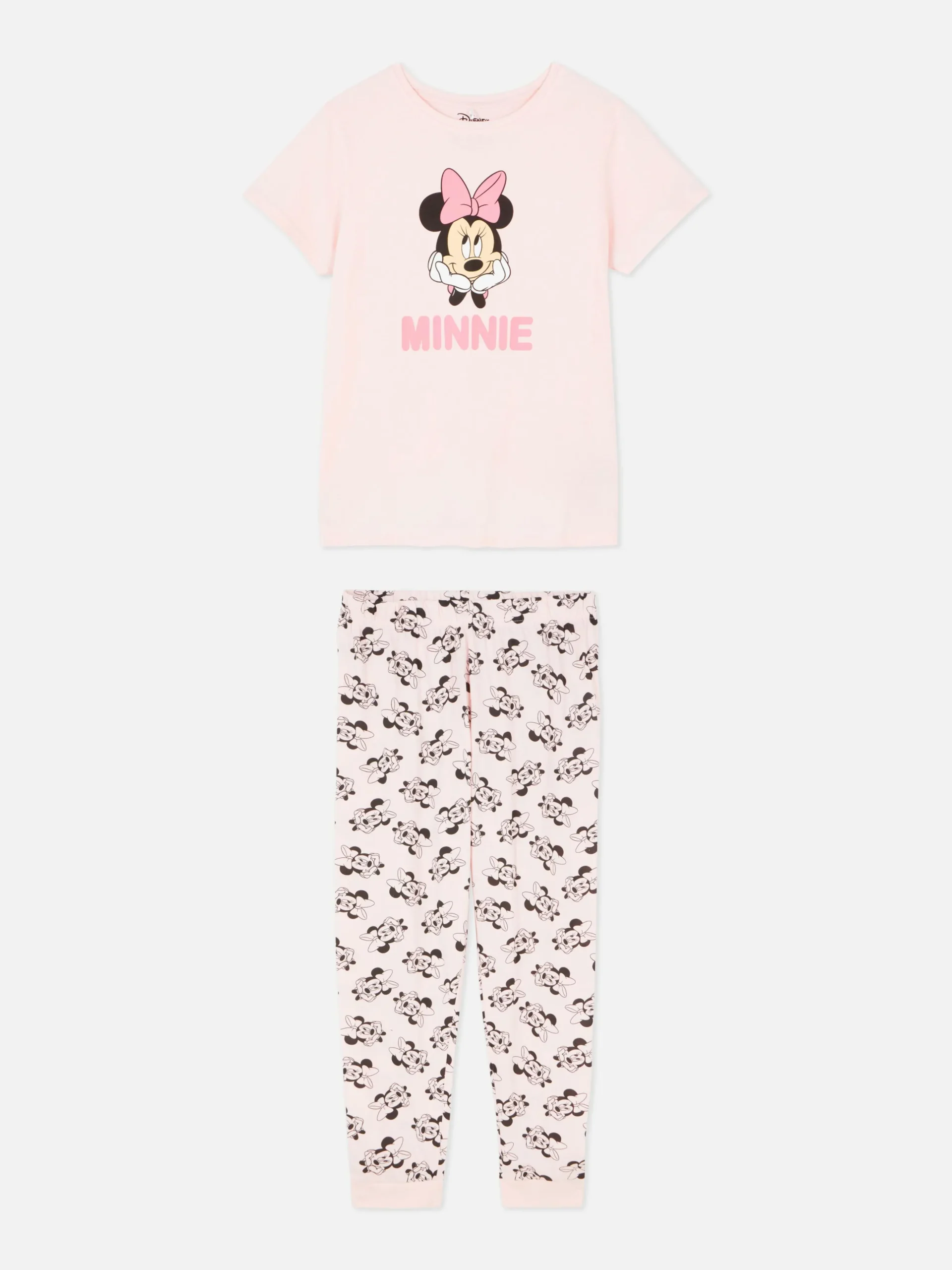 Pijamas T-shirt Personagens Disney