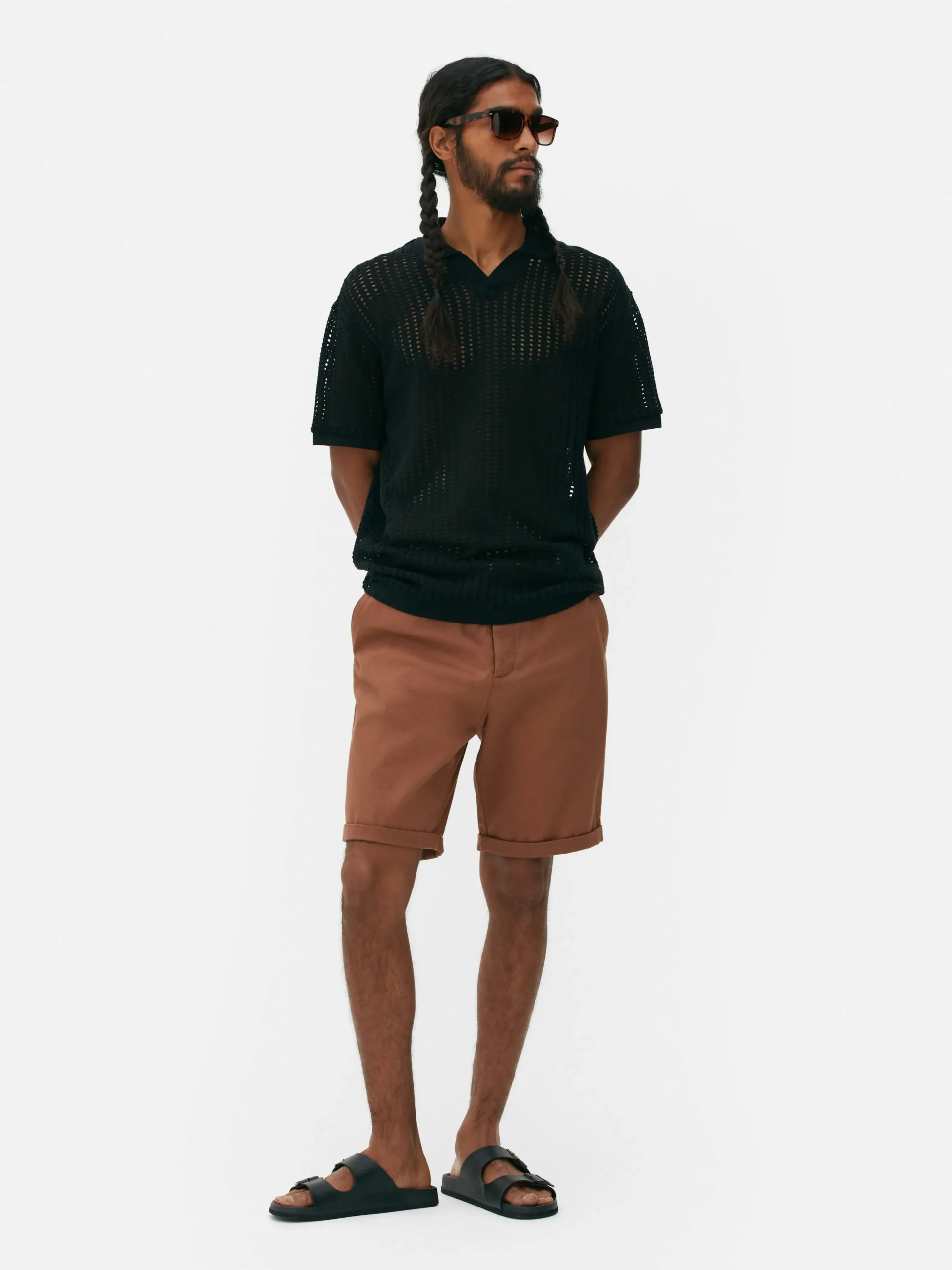 Polo Croché Ponto Aberto