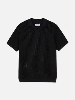 Polo Croché Ponto Aberto