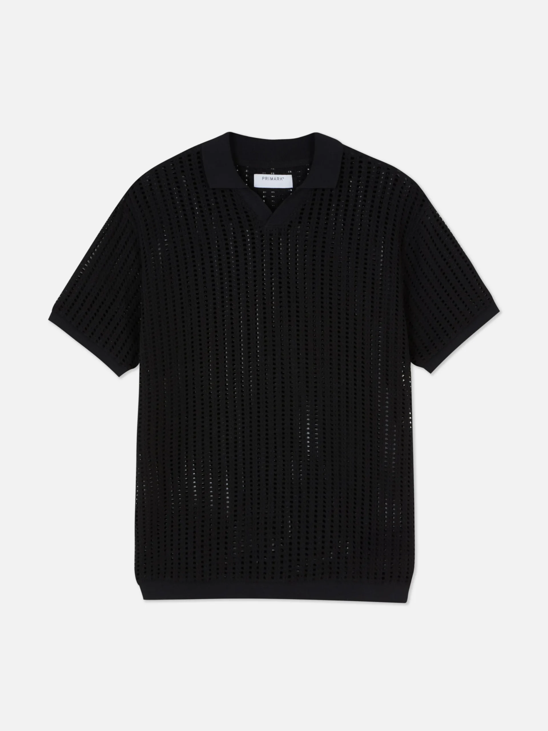 Polo Croché Ponto Aberto