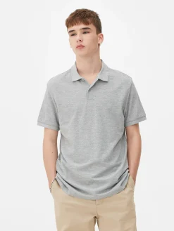 Polo Manga Curta Piqué