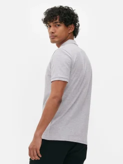 Polo Manga Curta Piqué