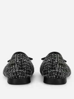 Sabrinas Rasas Biqueira Contraste Bouclé