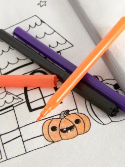 Saco Doces Colorir Halloween