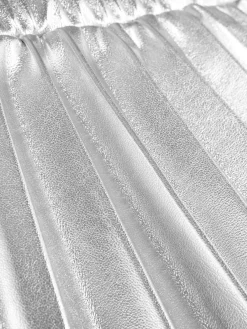 Saia Plissada Metalizada