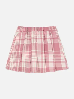 Saia Plissada Xadrez