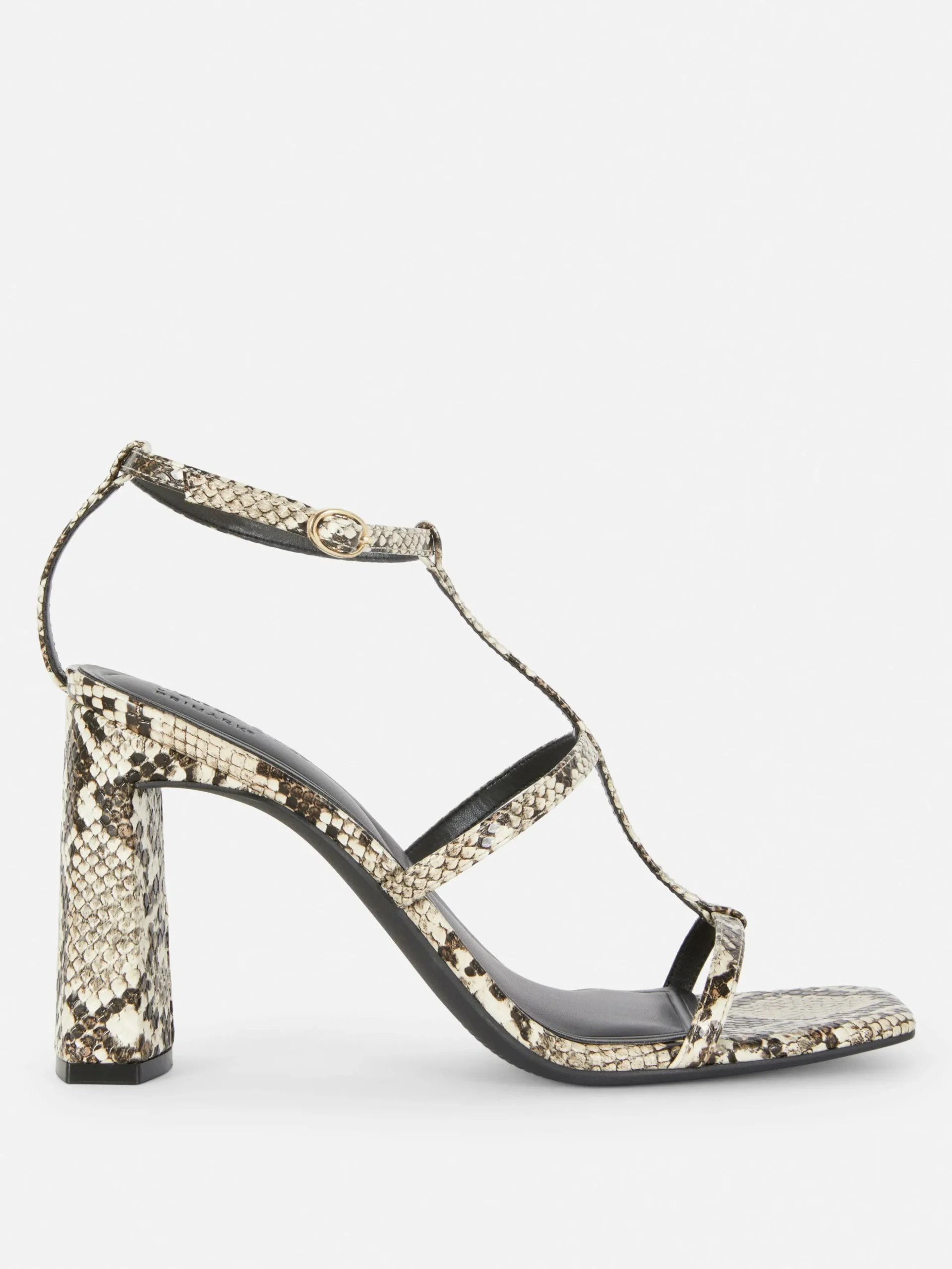 Sandálias Tacão Tiras T Rita Ora