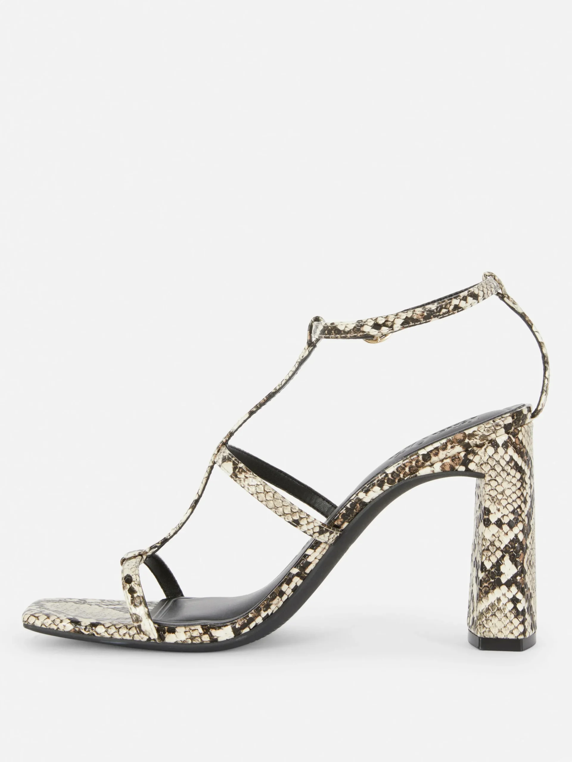 Sandálias Tacão Tiras T Rita Ora