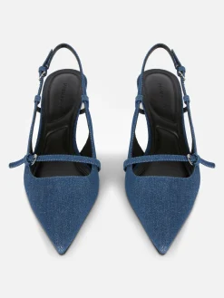 Sapatos Salto Kitten Fivela