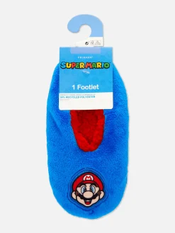 Super Mario Bros. Pantufas Estilo Pezinhos