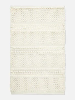 Tapete Banho Croché Aveludado