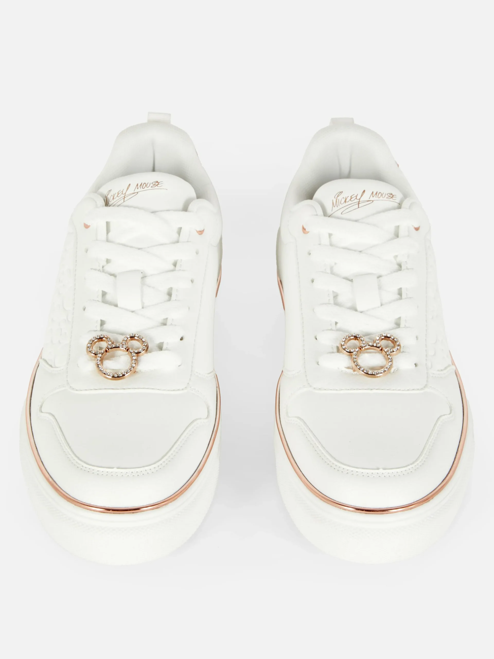 Ténis Cano Baixo Brilho Disney Mickey Mouse