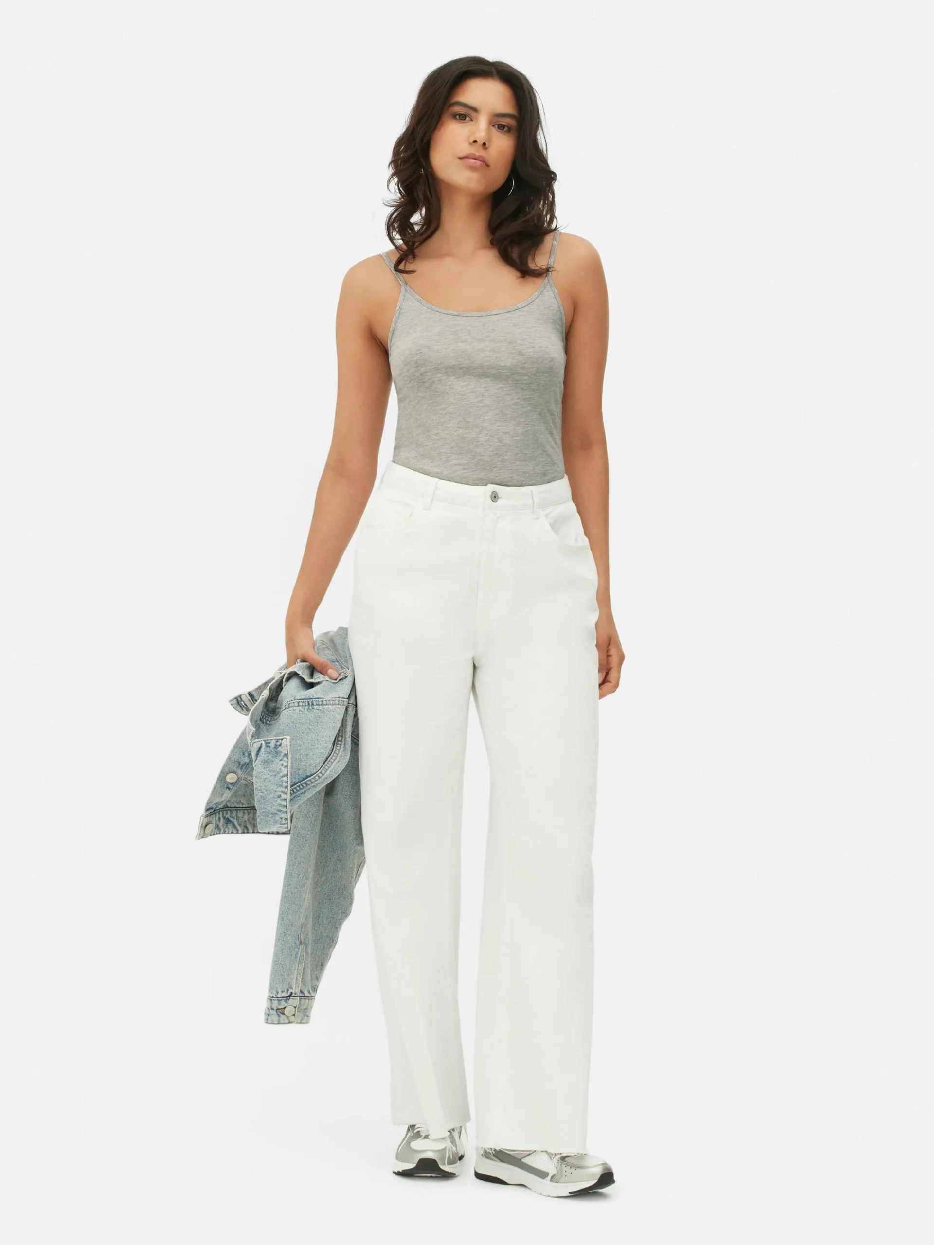 Top Alças Elástico Gola Redonda