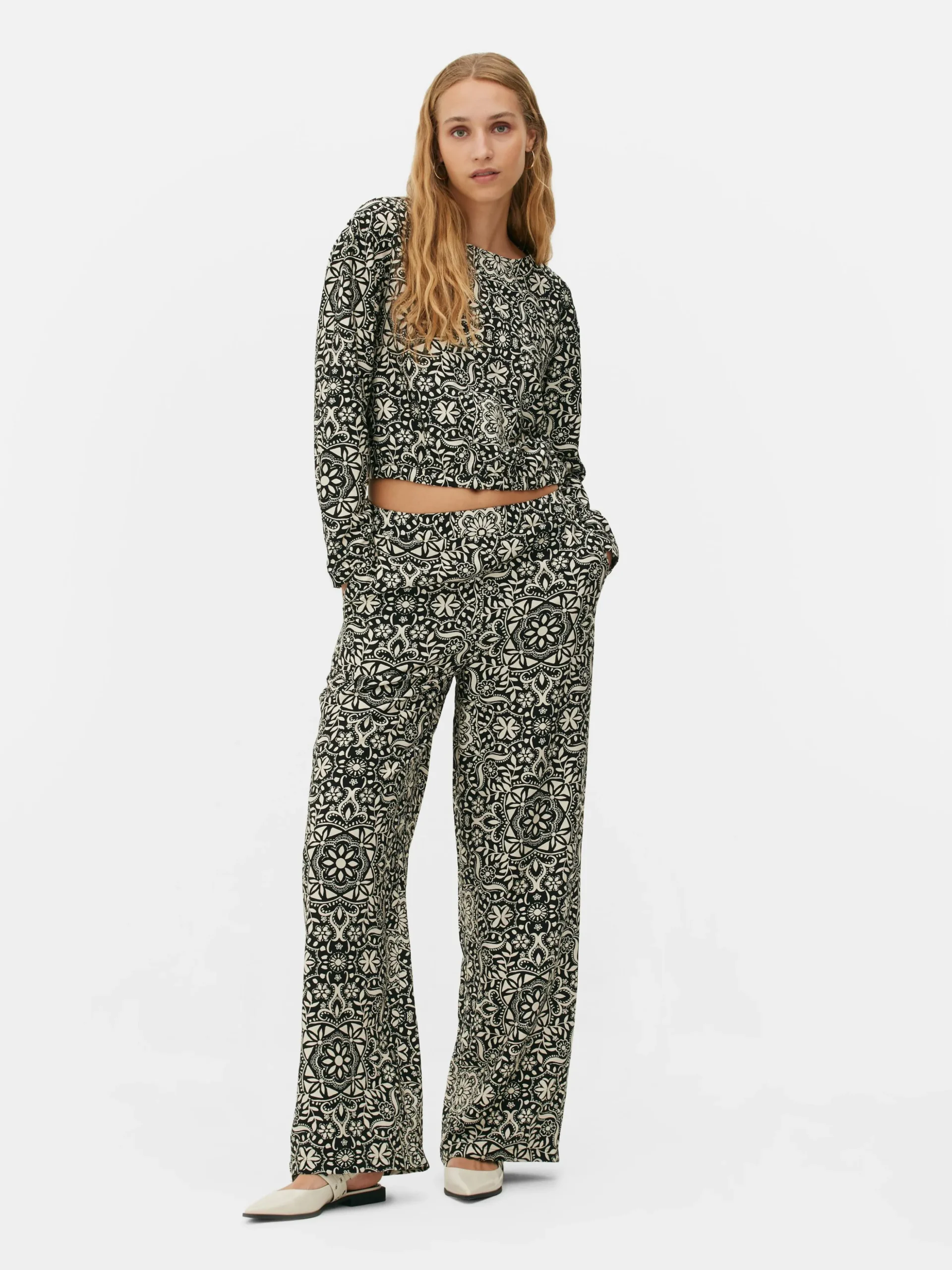 Top Coord. Manga Comprida Bainha Cordão