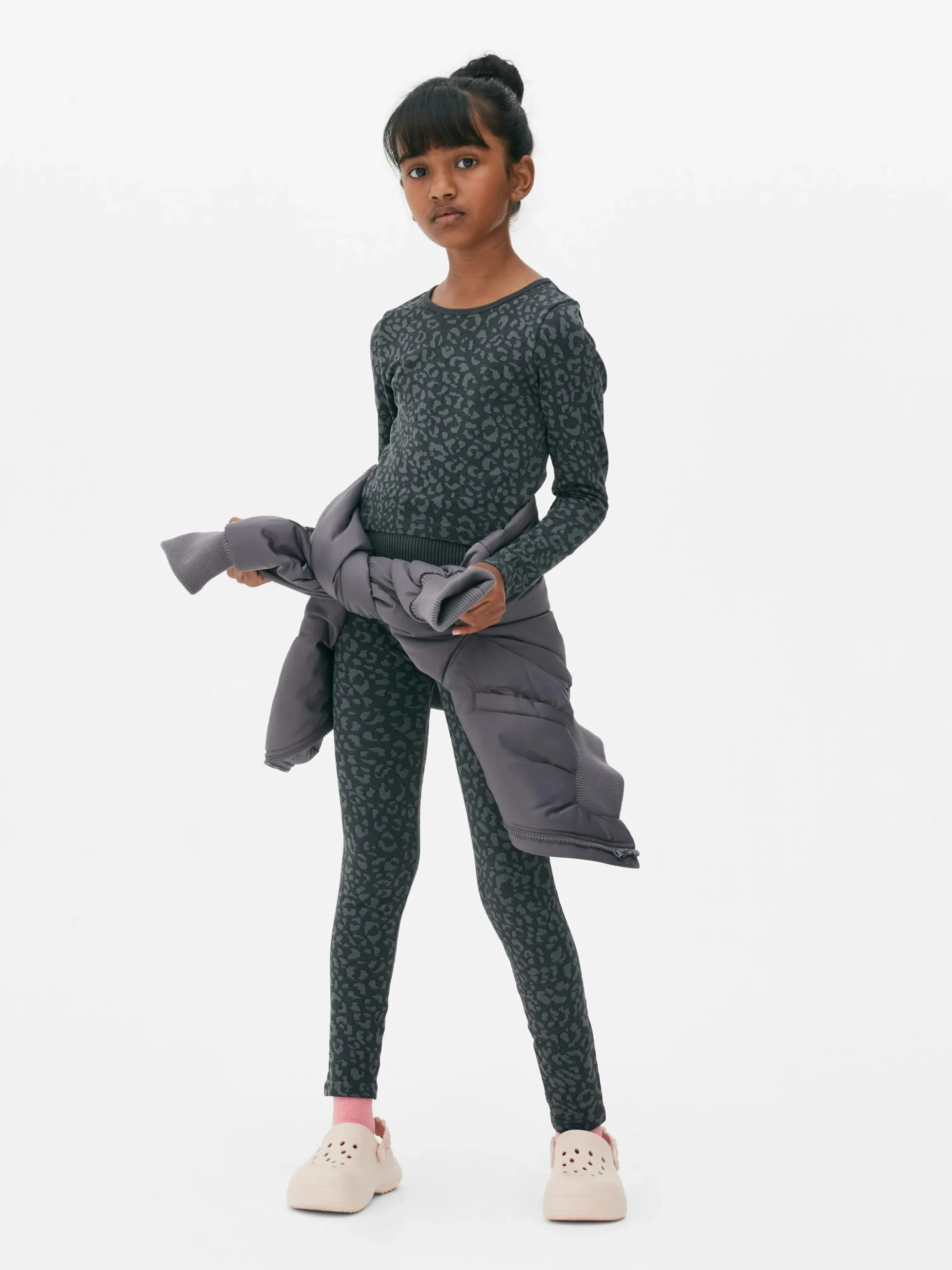 Top Desportivo Estampado Leopardo