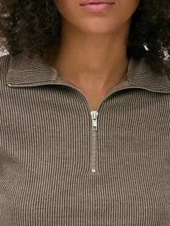 Top Fecho Correr 1/4 Conjunto Coordenado