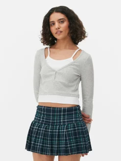 Top Manga Comprida 2 Em 1