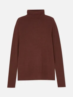 Top Manga Comprida Gola Alta Rita Ora