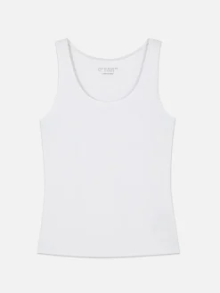 Top S/ Mangas Clássico Algodão