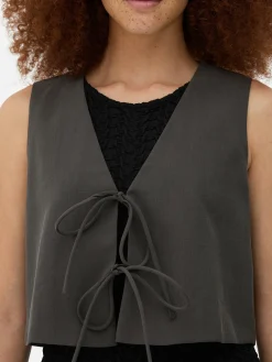 Top S/ Mangas Com Nó à Frente