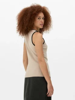 Top S/ Mangas Comprido Gola Redonda