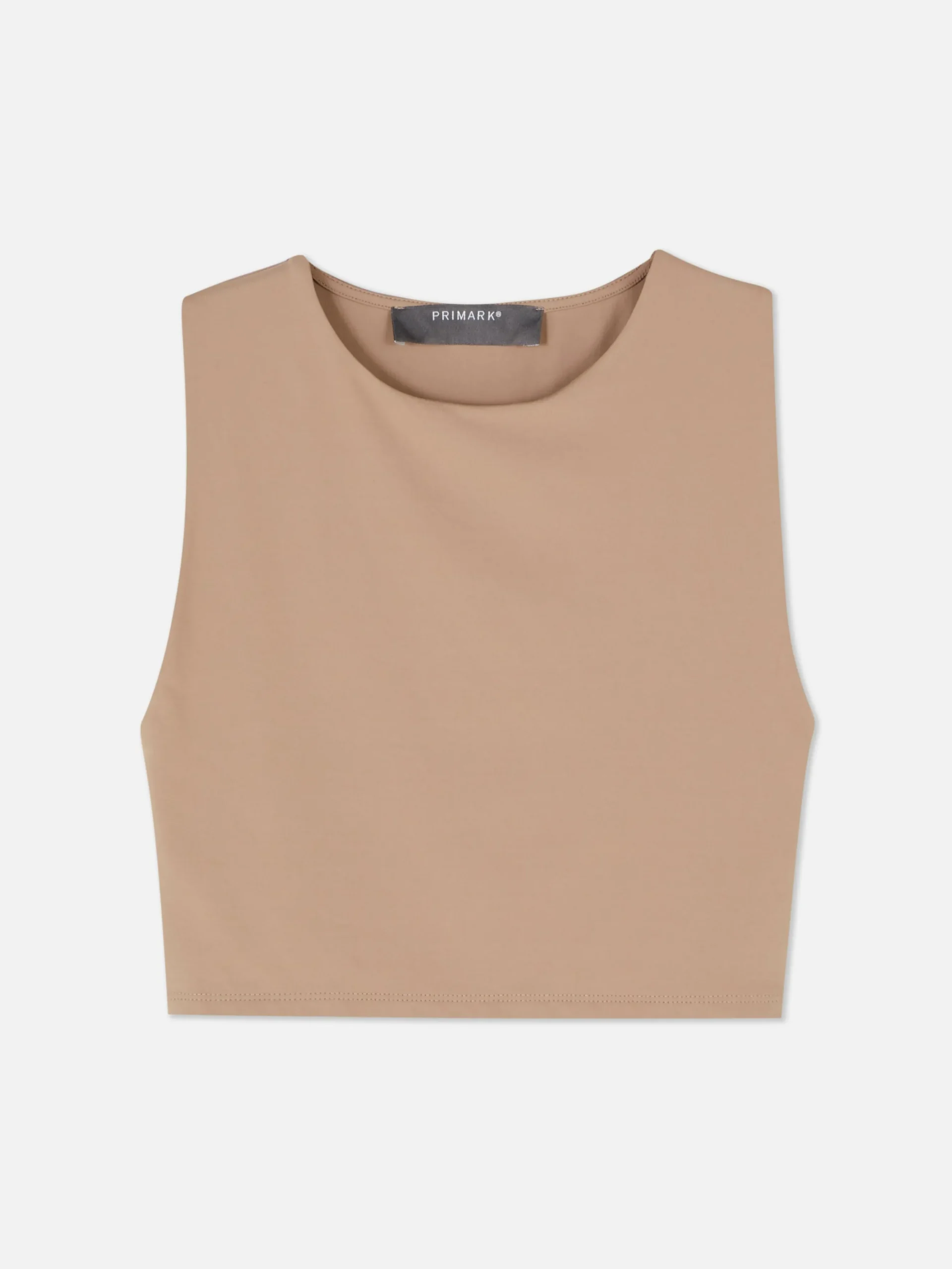 Top S/ Mangas Desportivo Curto Elástico