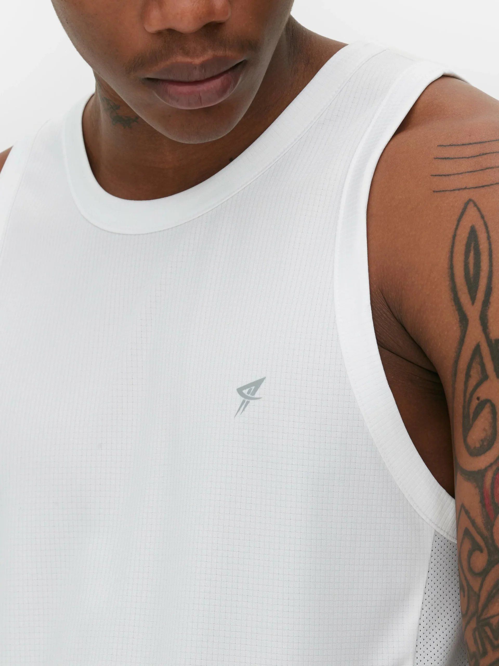 Top S/ Mangas Desporto Gola Redonda