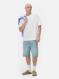 T-shirt Algodão Corte Folgado