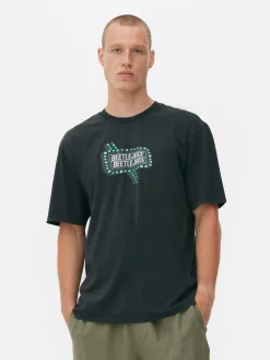 T-shirt Beetlejuice Efeito Lavagem