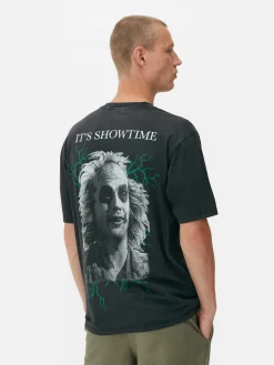 T-shirt Beetlejuice Efeito Lavagem