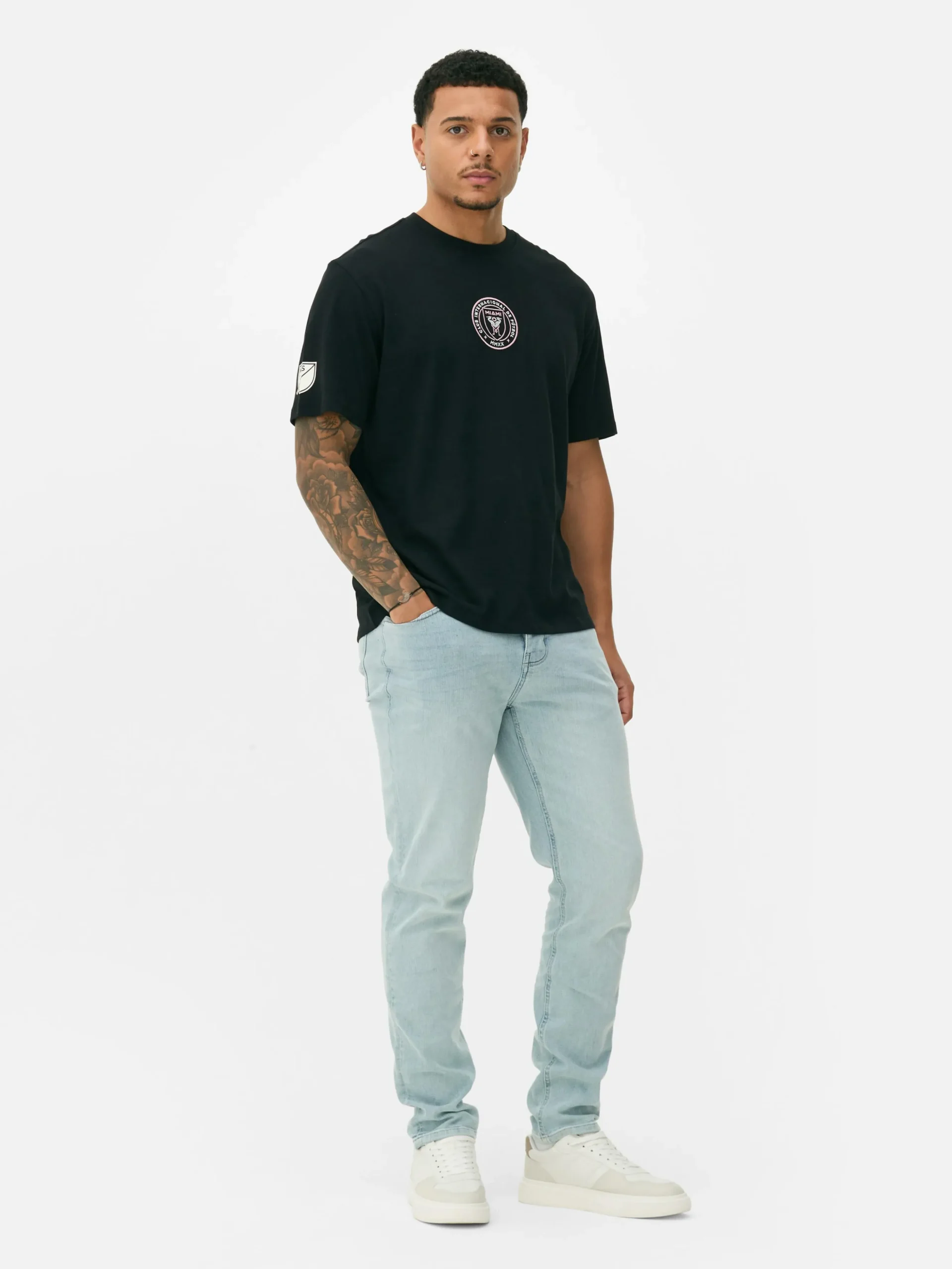 T-shirt Bordada Inter Miami