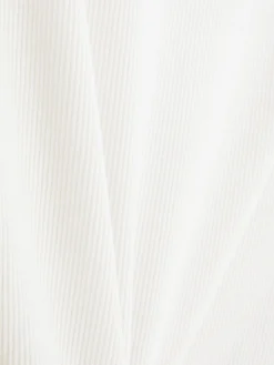 T-shirt Canelada Rebordo Franzido