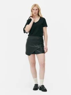 T-shirt Corte Regular Decote V